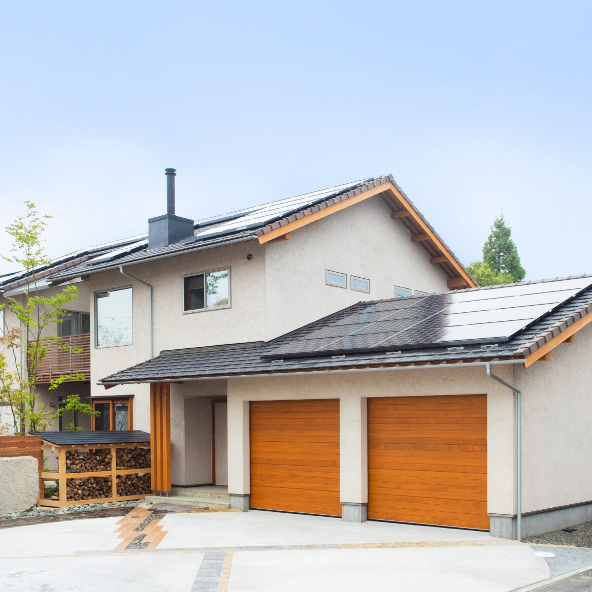 心地よい空間広がるリビング