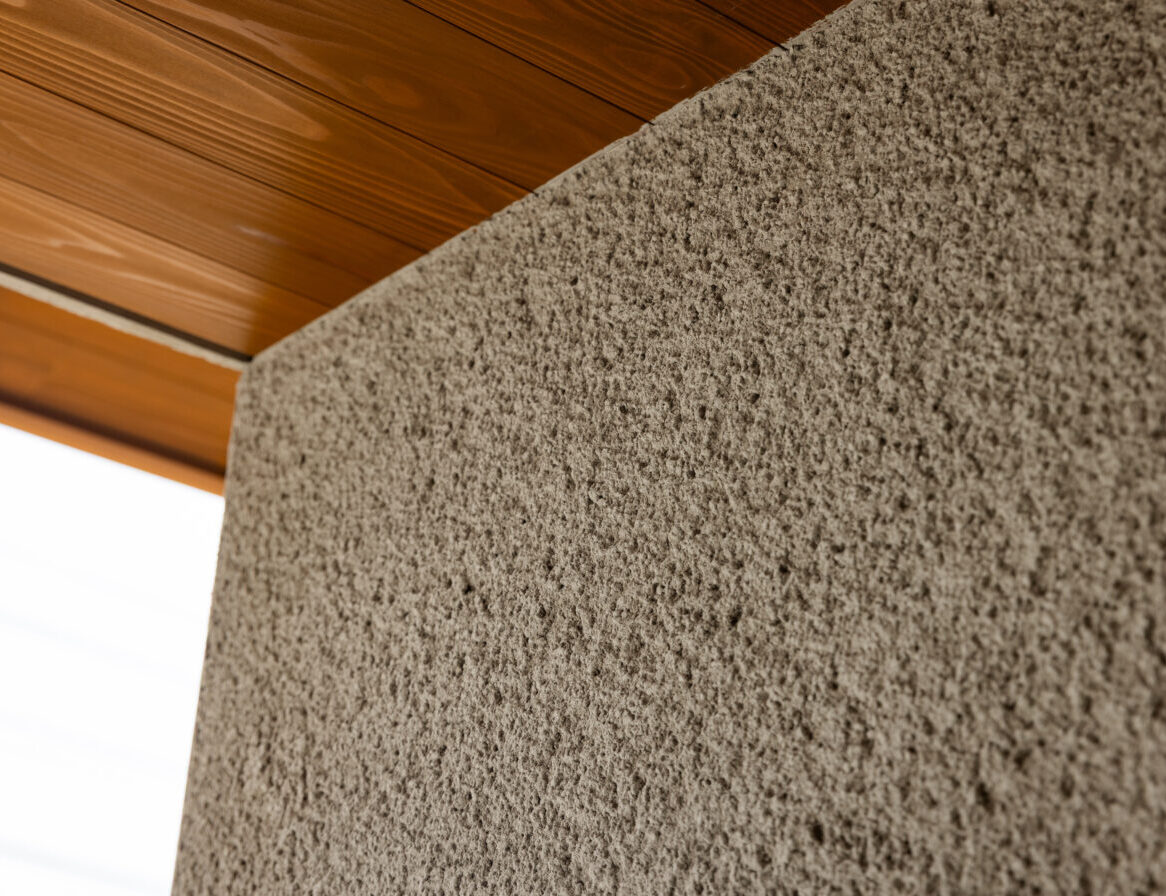 名栗加工を施した手すり